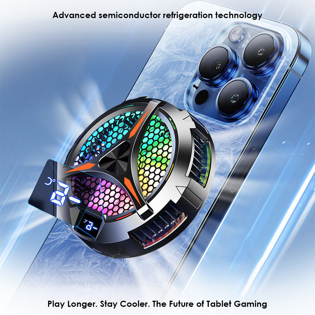 Magnetic Cooler Cooling Fan - IOS & Android Tablet
