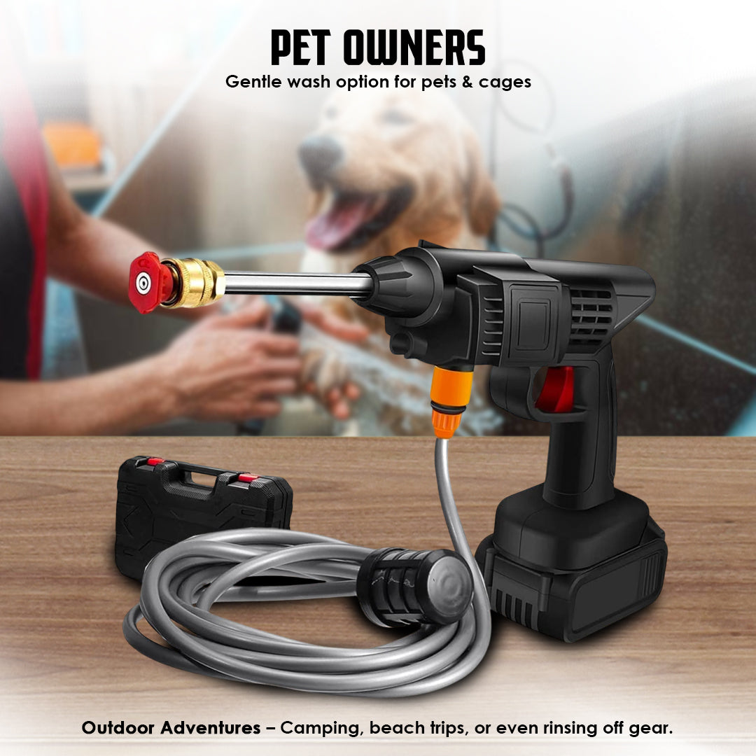 Cordless Car Washer Kit