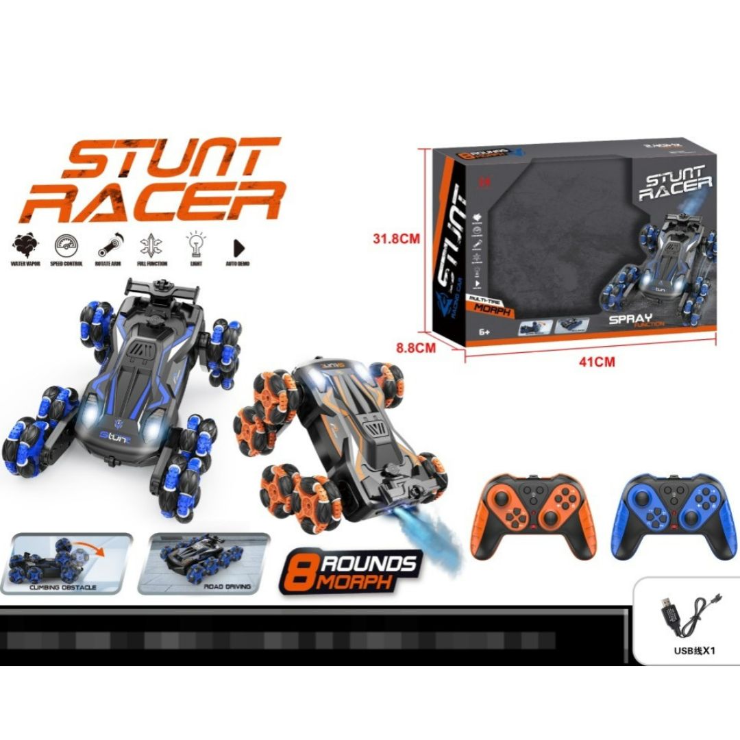6-Wheel Stunt RC Car
