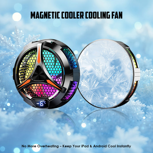 Magnetic Cooler Cooling Fan - IOS &amp; Android Tablet