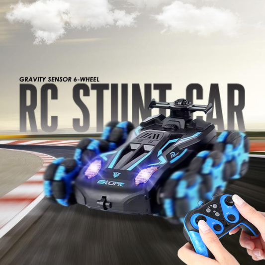 6-Wheel Stunt RC Car