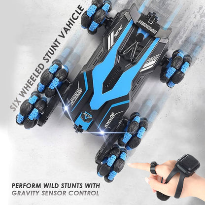 6-Wheel Stunt RC Car